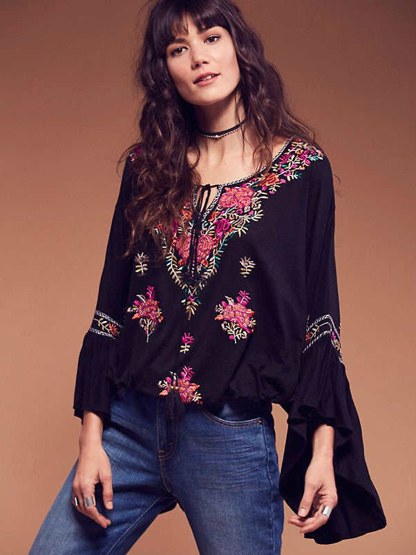 Embroidered Top