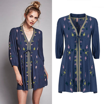 Embroidered Dress