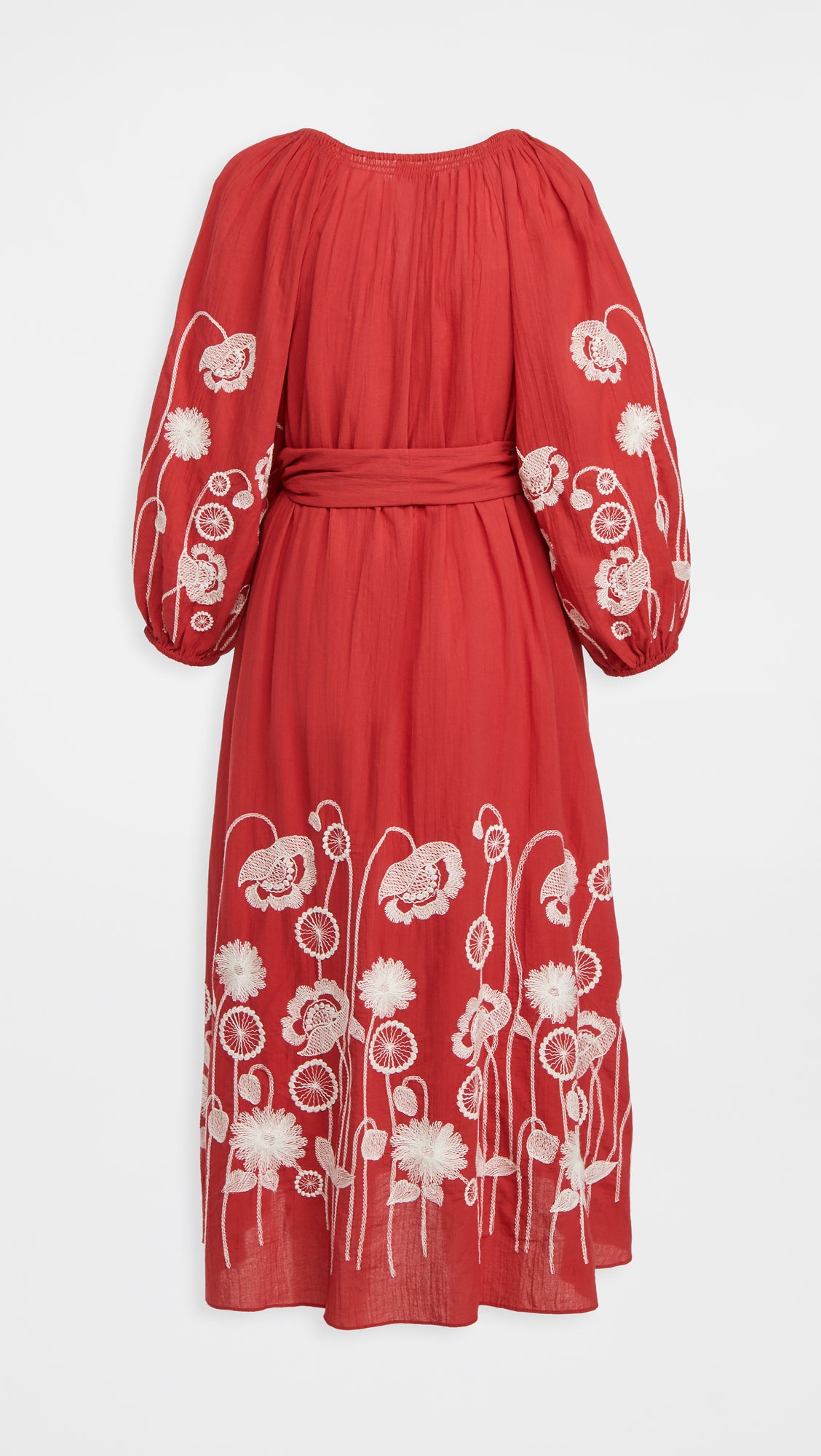 Embroidered Cotton  Dress