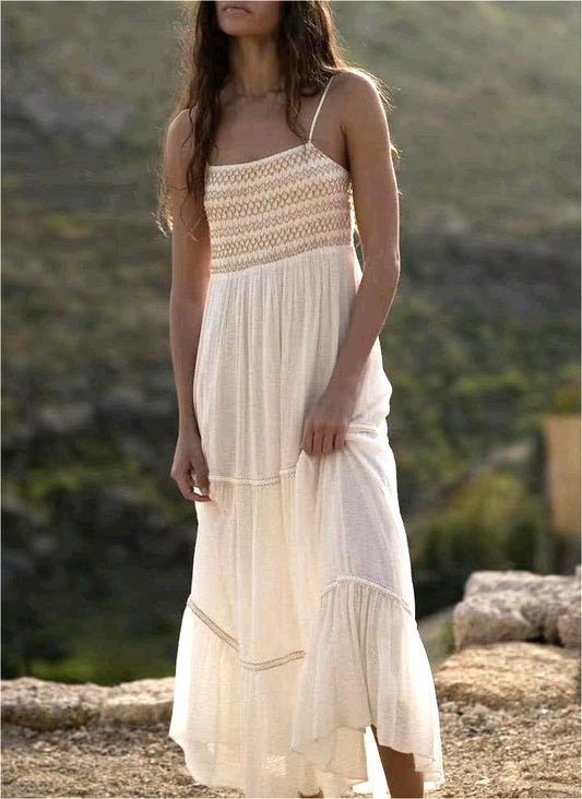 Cotton maxi dress