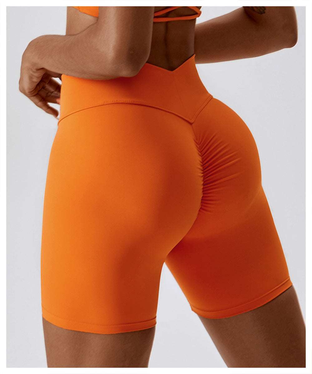 Contour back seamless shorts