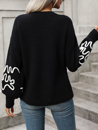 Embroidered Sweater