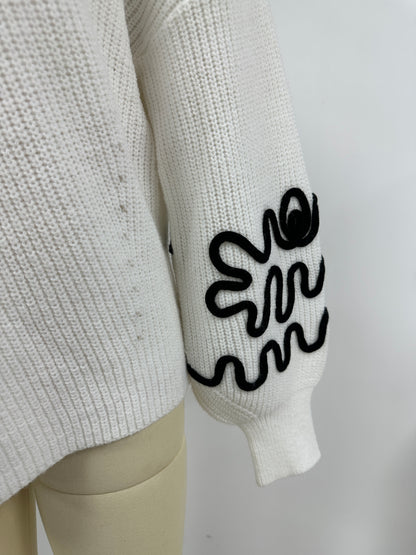 Embroidered Sweater