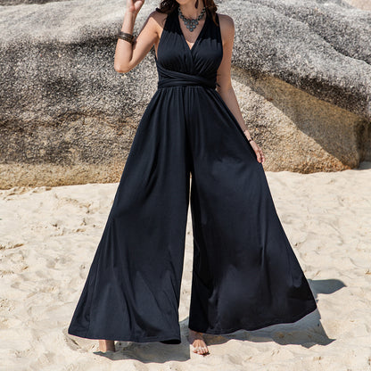 Wide leg jumpsuit