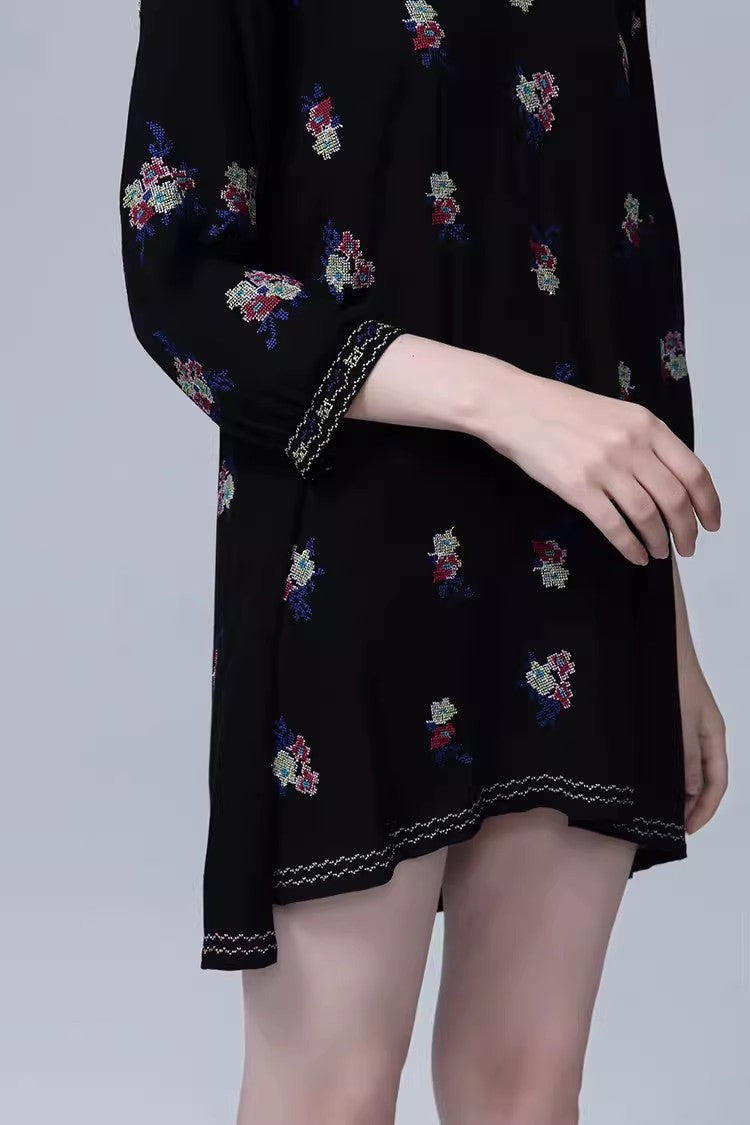 Embroidered Dress