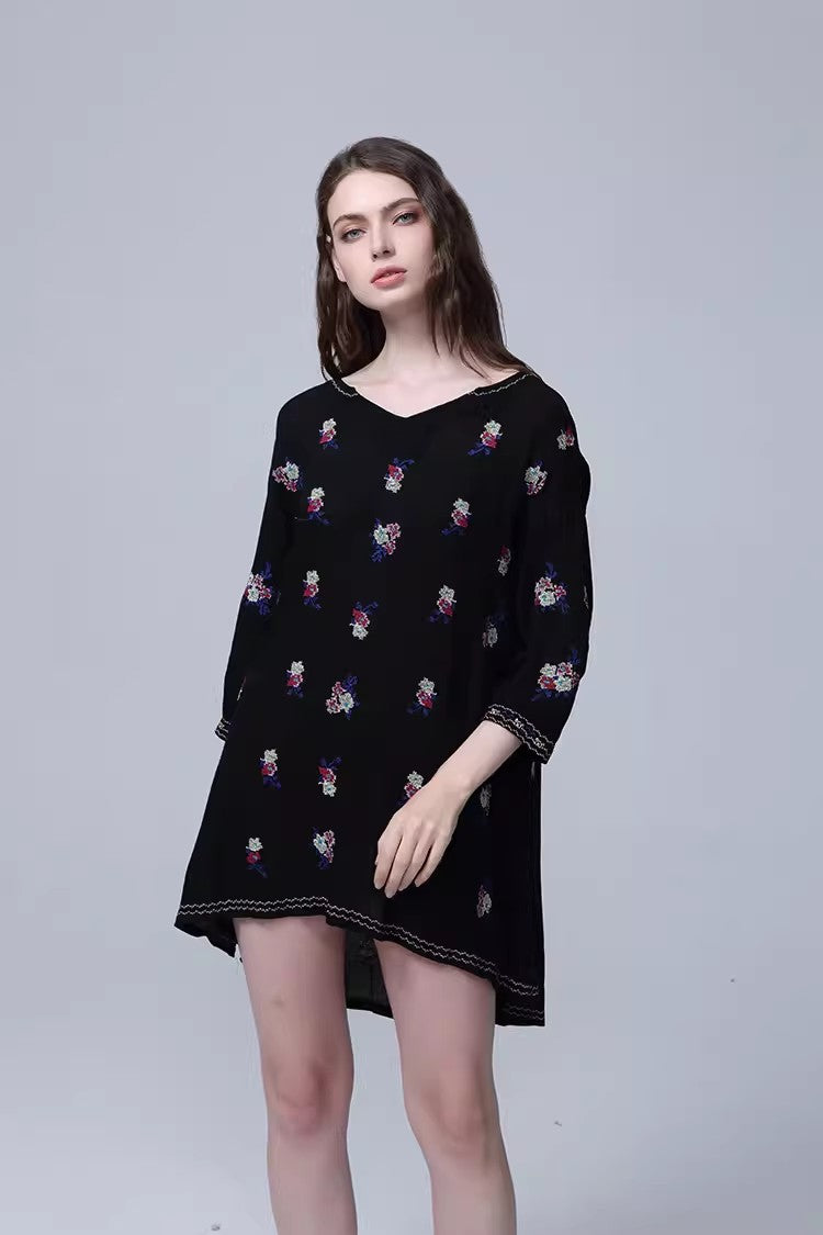 Embroidered Dress