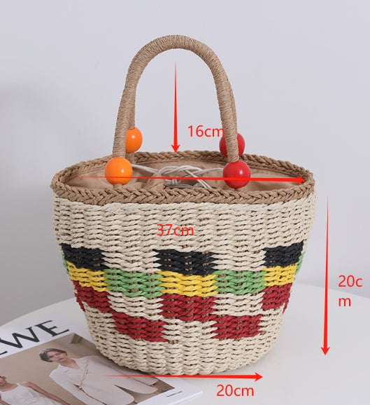 Hand woven bag