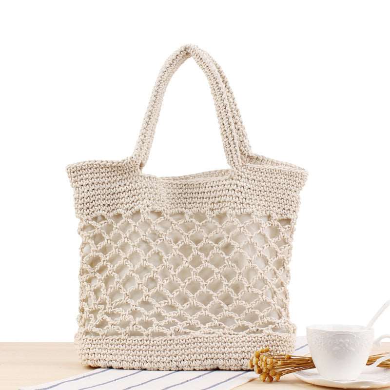 Crochet hand bag