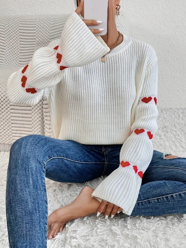 Embroidered sweater