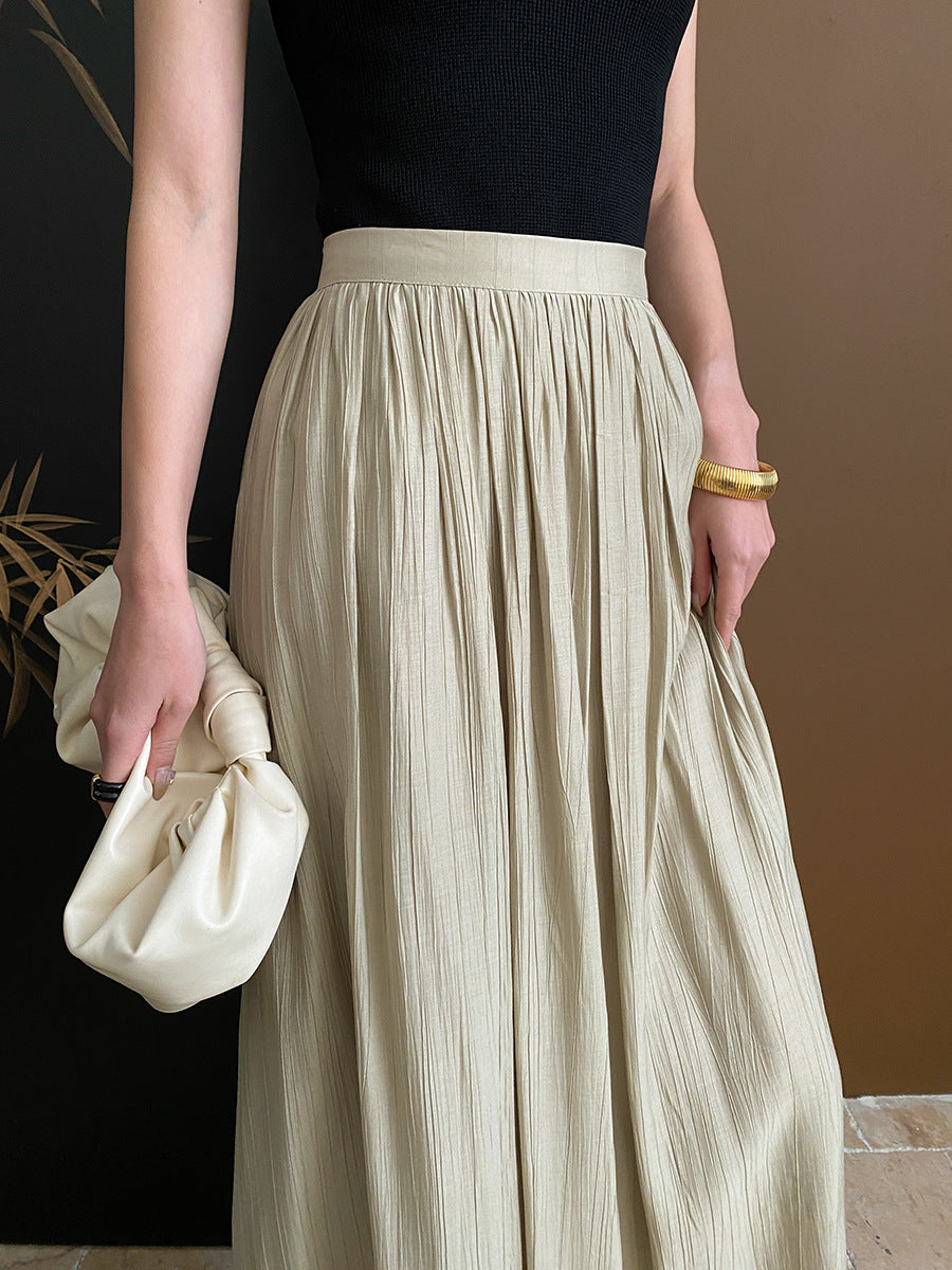 Pleated skirt