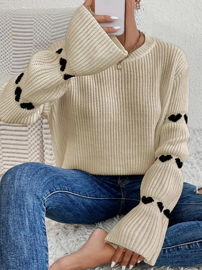 Embroidered sweater