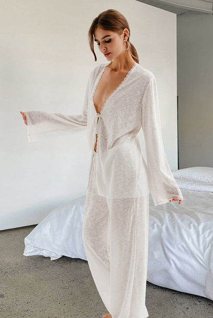 Knitted two piece  loungewear set