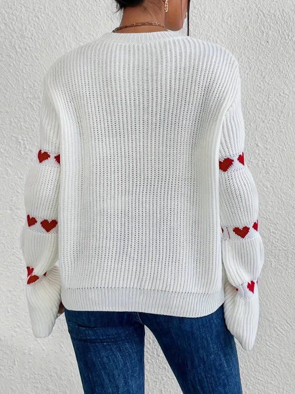 Embroidered sweater