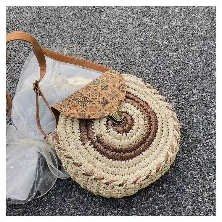 Round summer bag