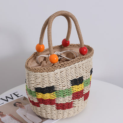 Hand woven bag