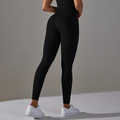 Textured high waist shaping leggings