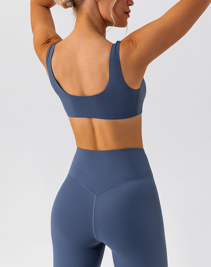 Quick dry yogawear sports bra