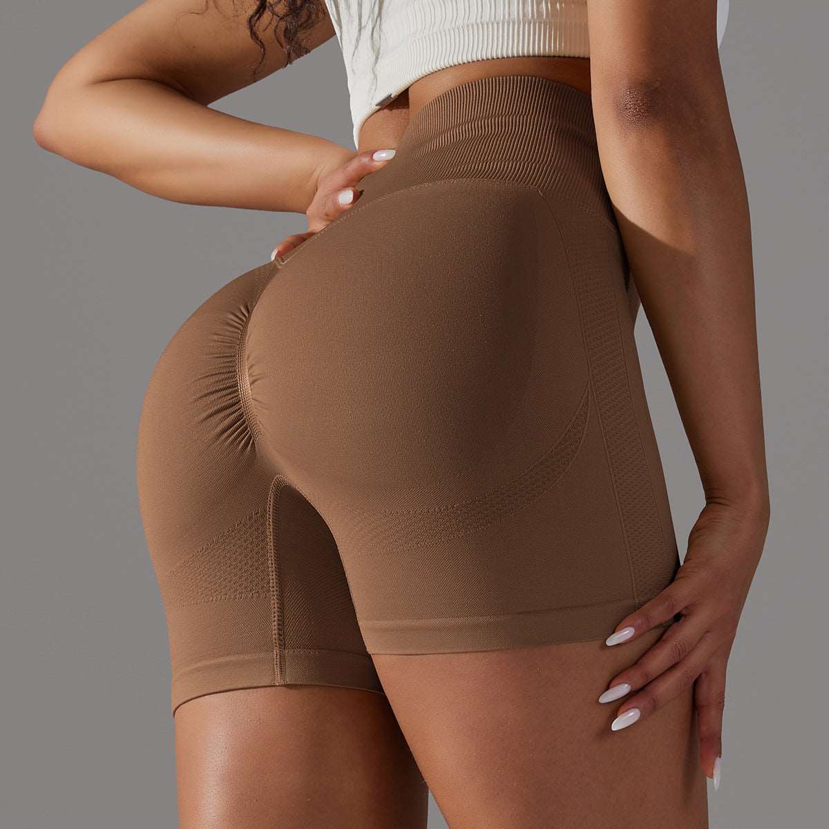 Contouring back shorts