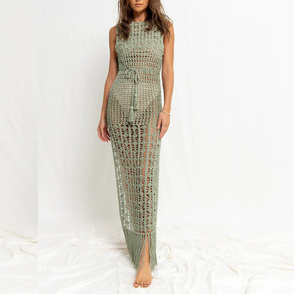 Knitted maxi dress