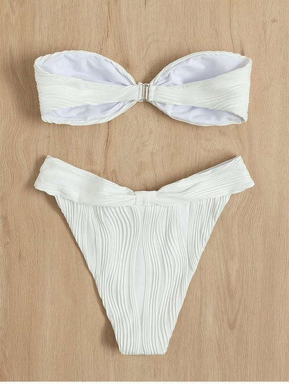 Bandeau bikini set