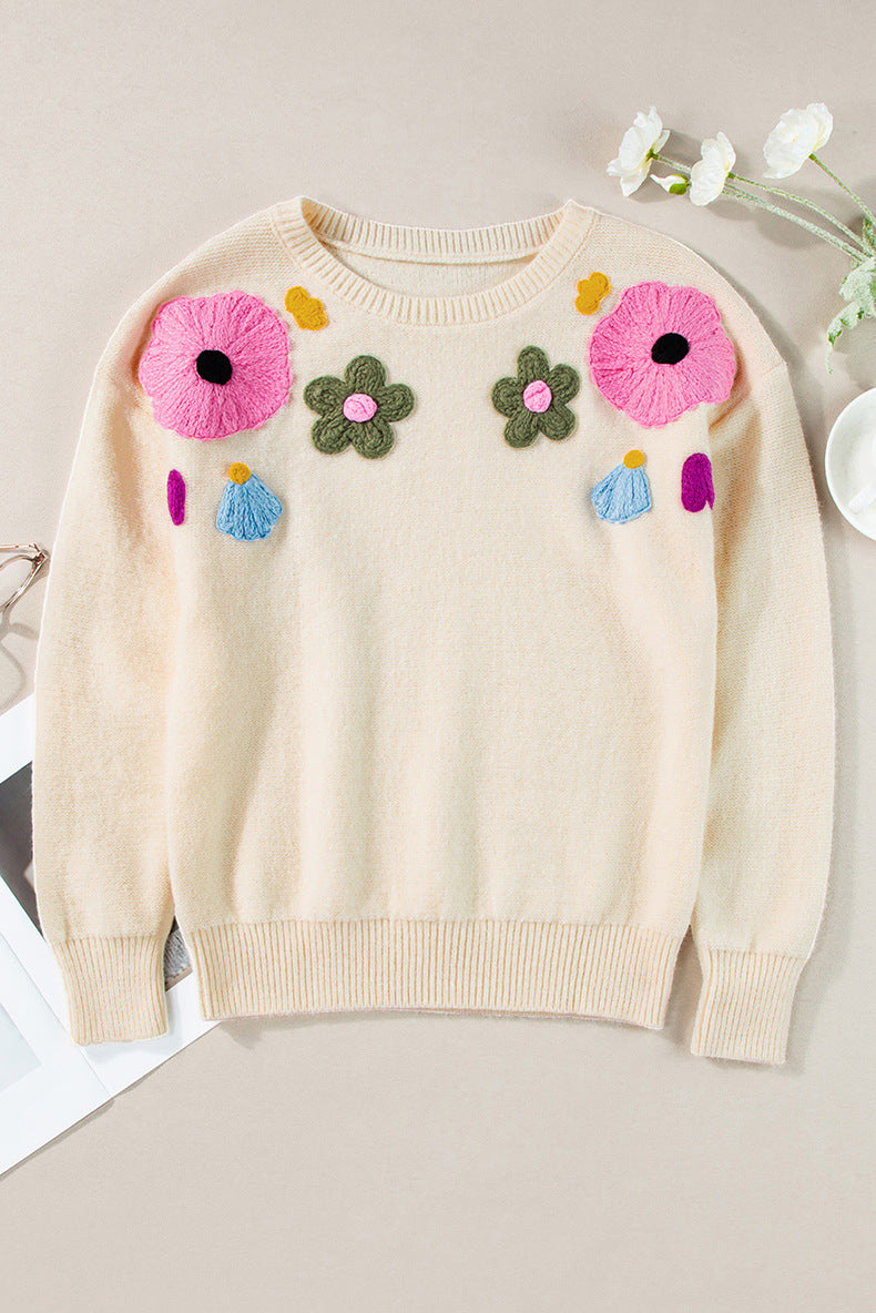 Embroidered Sweater