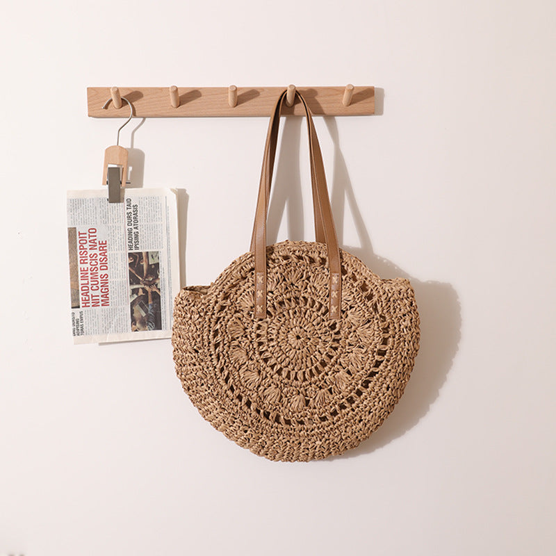 Round Straw Bag