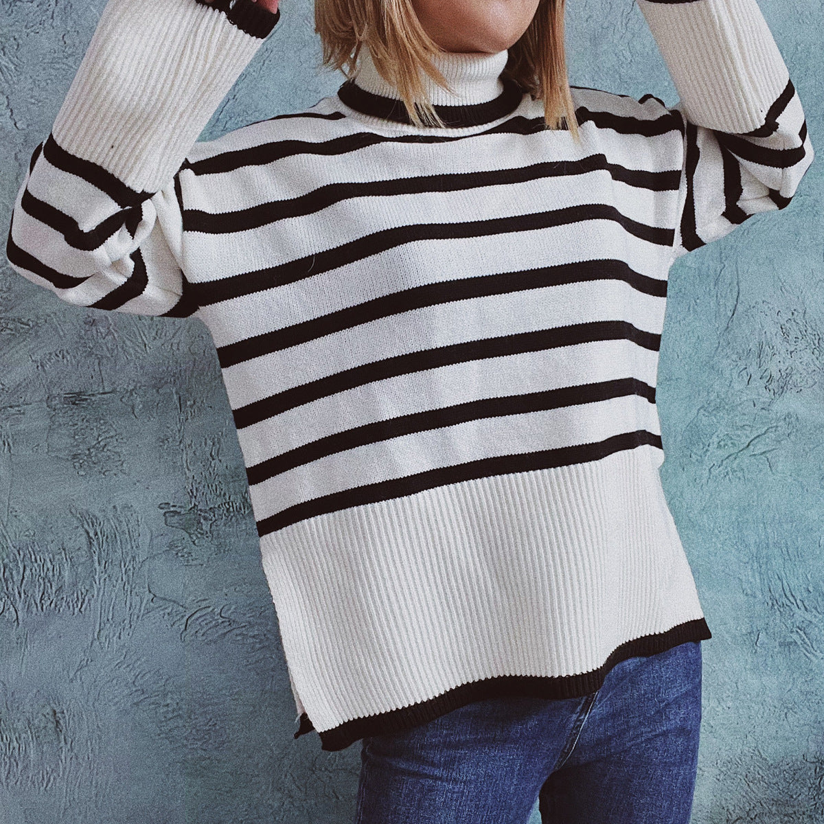 Stripe sweater