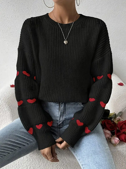 Embroidered sweater