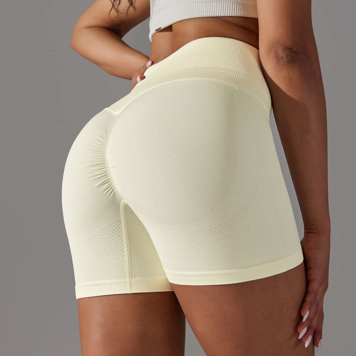 Contouring back shorts