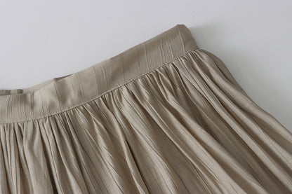 Pleated skirt