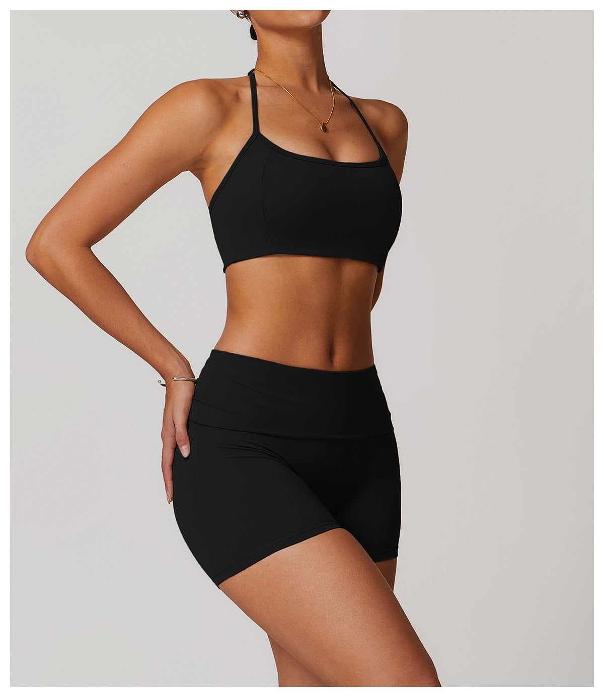 Halter neck Sports bra