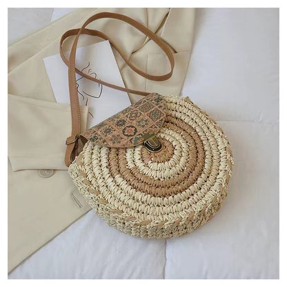 Round summer bag