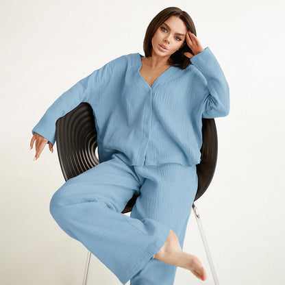 Comfy cotton loungewear set