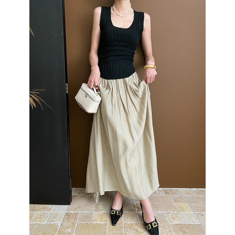 Pleated skirt