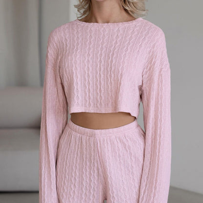 Knitted loungewear set