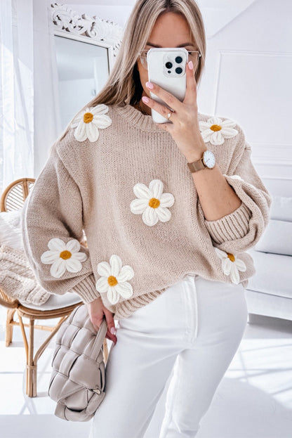 Embroidered sweater