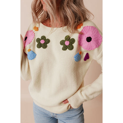 Embroidered Sweater