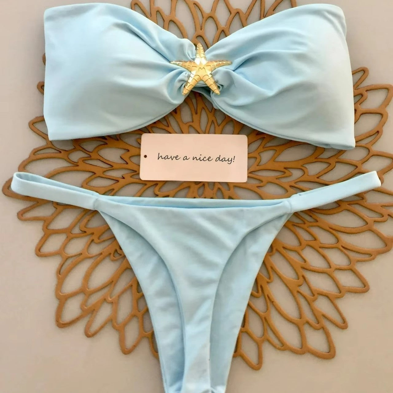 Bandeau Bikini set