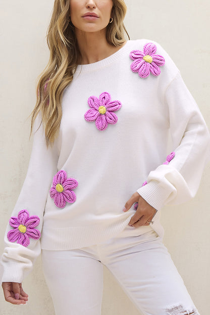 Embroidered sweater