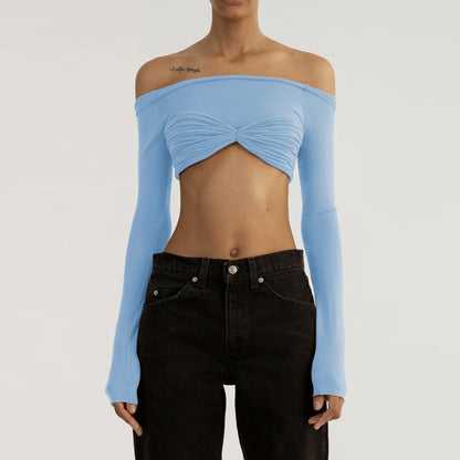 Off Shoulder crop top