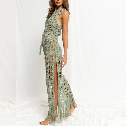 Knitted maxi dress