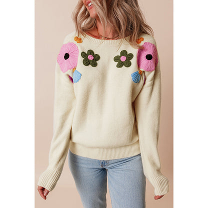 Embroidered Sweater