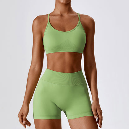 Sports set: 2 piece Bra and shorts