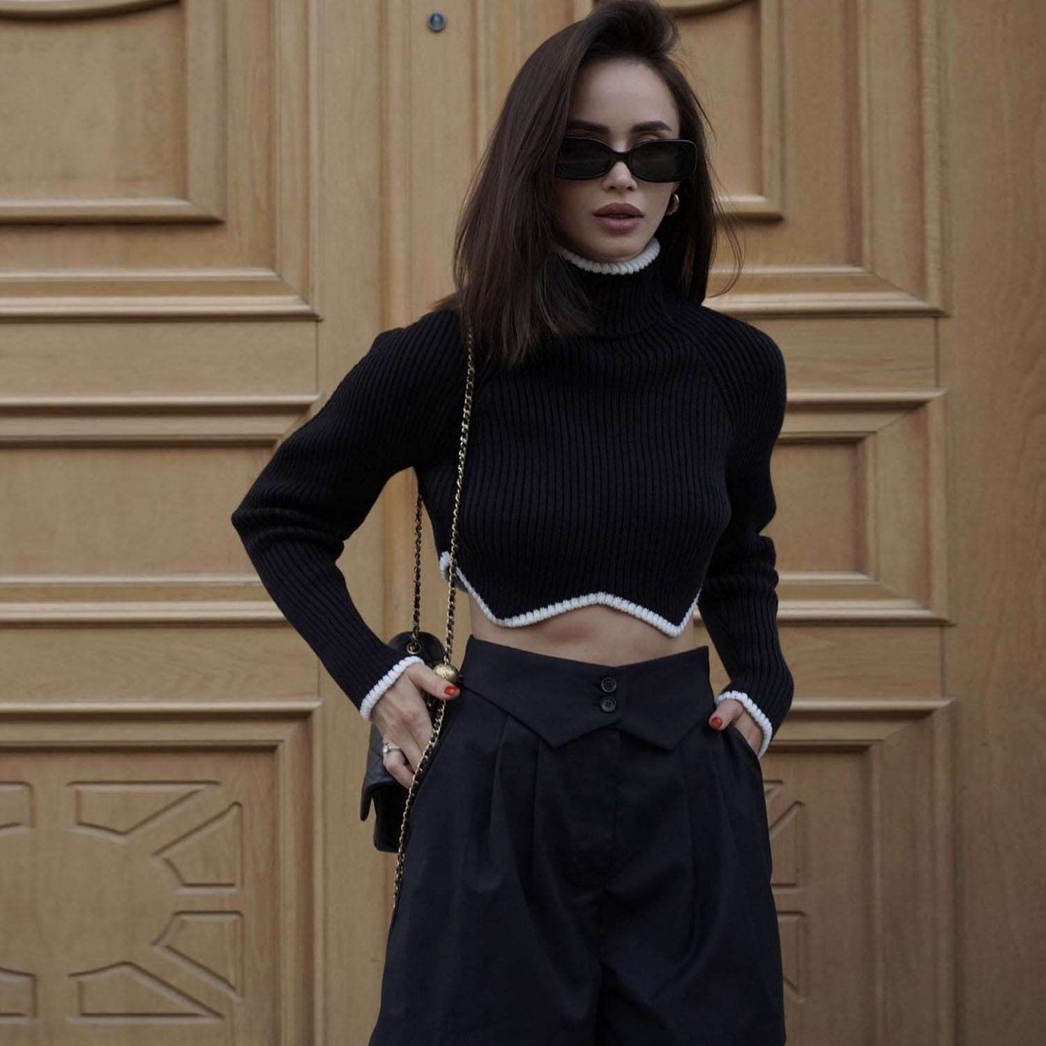 Asymmetric Hem sweater