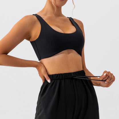 Quick dry yogawear sports bra