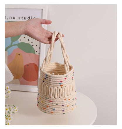 Hand woven summer bag