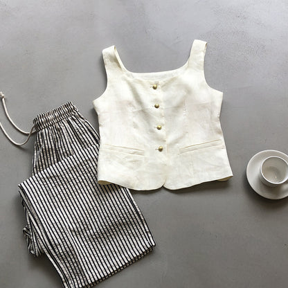 Linen Vest