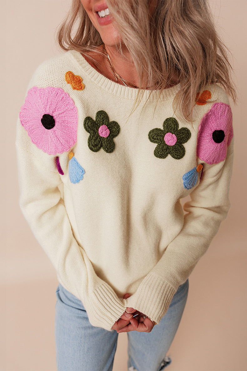 Embroidered Sweater