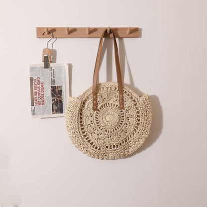 Round Straw Bag