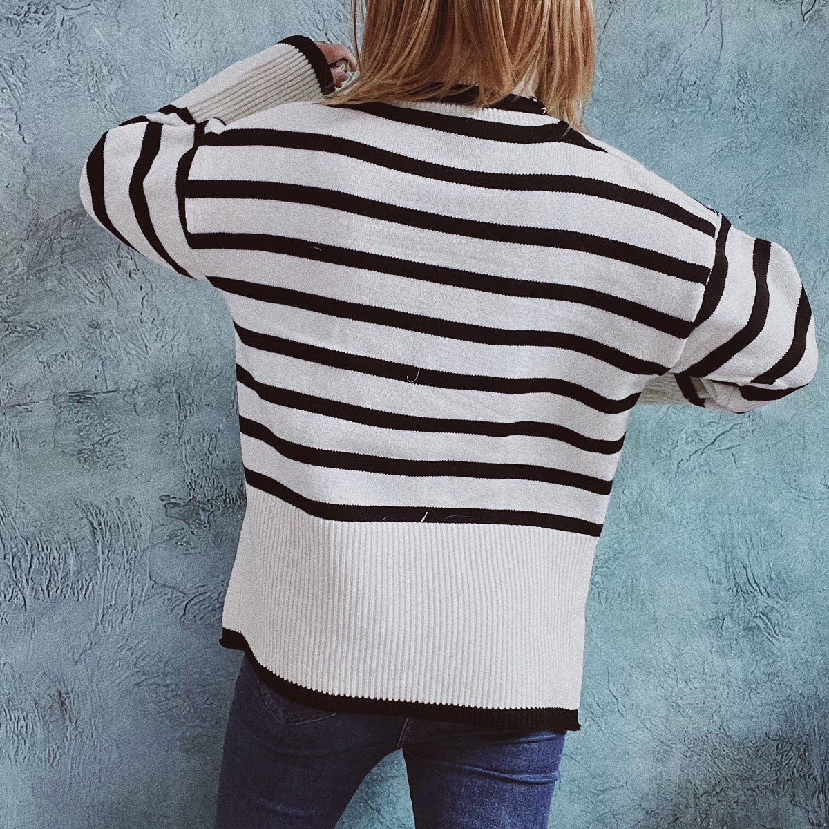 Stripe sweater